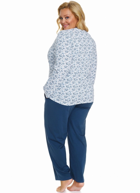 Pijama dama DOCTOR NAP PB.5282 NAVY BLOOM