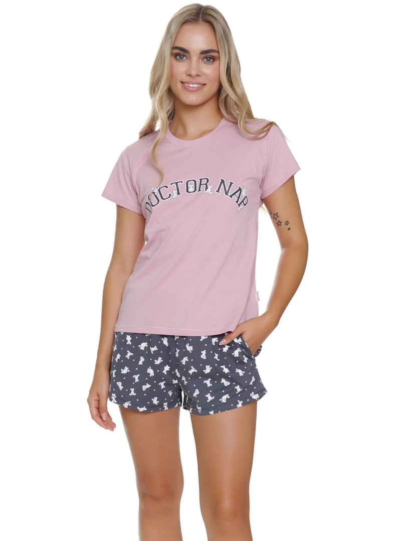 Pijama pentru femei DOCTOR NAP PM.5347 PAPAYA