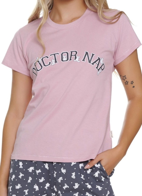 Pijama pentru femei DOCTOR NAP PM.5347 PAPAYA