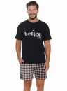 Pijama bărbați DOCTOR NAP PMB.5342 BLACK