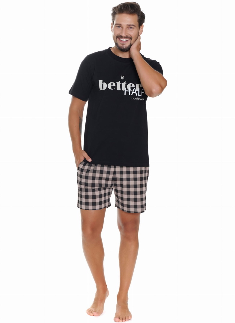 Pijama bărbați DOCTOR NAP PMB.5342 BLACK