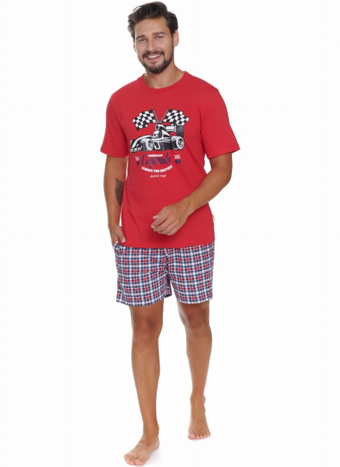 Pijama bărbați DOCTOR NAP PMB.5353 RED