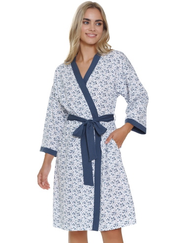 Női köntös DOCTOR NAP SWW.5334 NAVY BLOOM