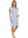 Cămașă de noapte dama DOCTOR NAP TM.5318 BABY BLUE