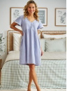 Cămașă de noapte dama DOCTOR NAP TM.5318 BABY BLUE