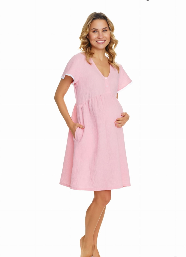 Női hálóing DOCTOR NAP TM.5318 BARBIE PINK