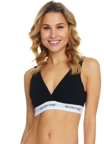 Szoptatós melltartó DOCTOR NAP BRA.5376 BLACK