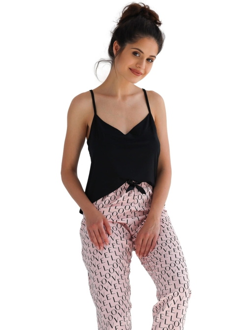 Pijama dama SENSIS.1393 negru