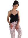 Pijama dama SENSIS.1393 negru