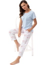 Pijama dama LUNA.1354 albastru