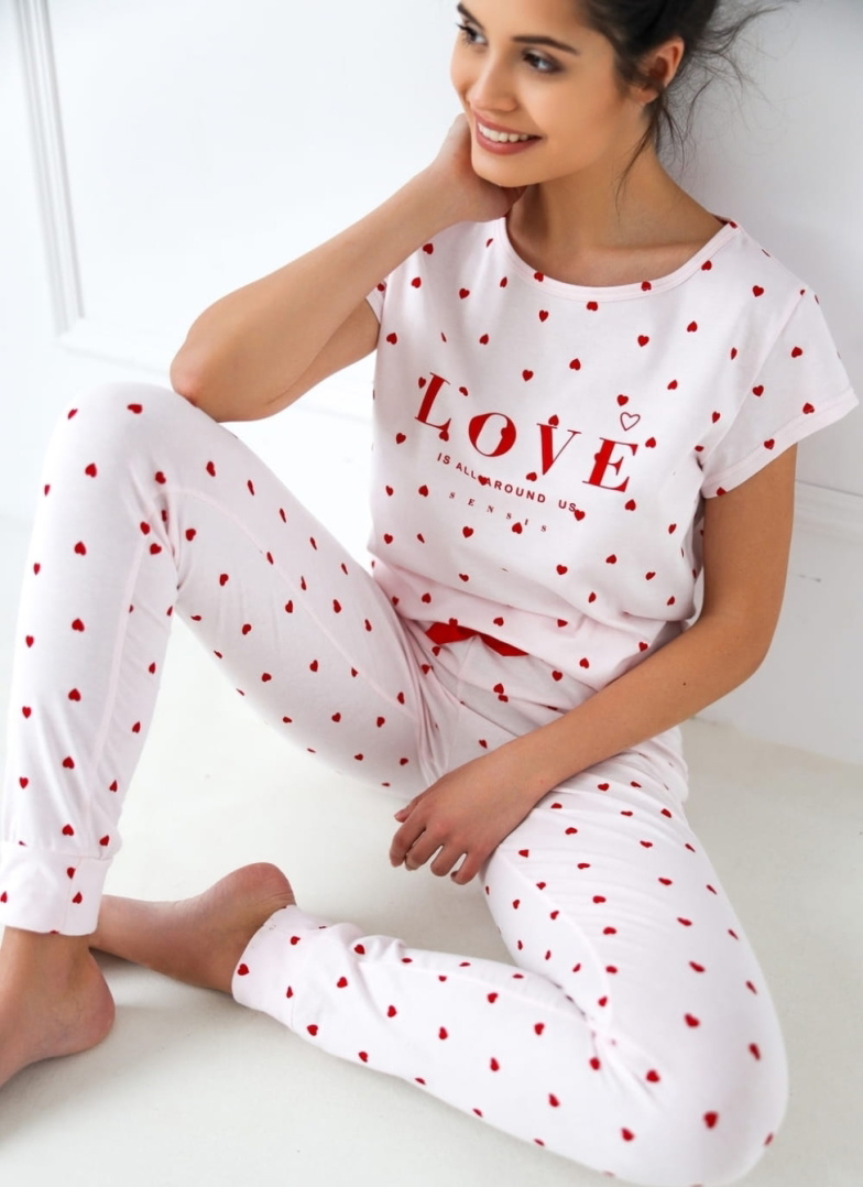 Set de Valentine's pijama și halat SENSIS