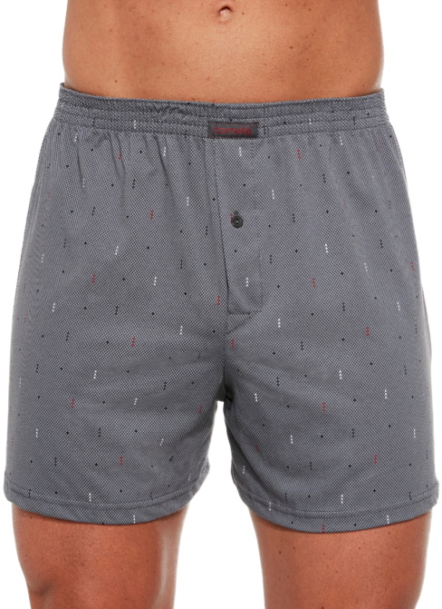 Pánské boxerky CORNETTE COMFORT CM.1522 šedá