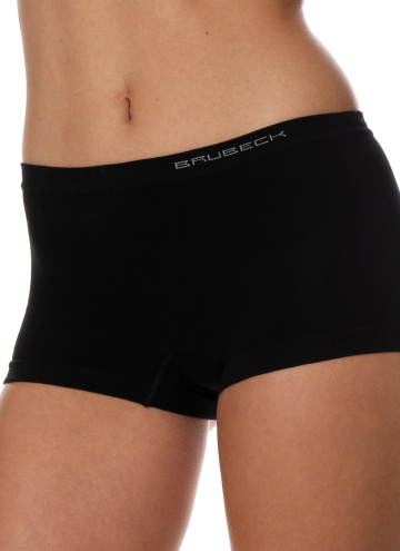 BRUBECK Boxeri pentru femei COMFORT COTTON negru