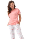 Pijama dama LUNA.1354 coral