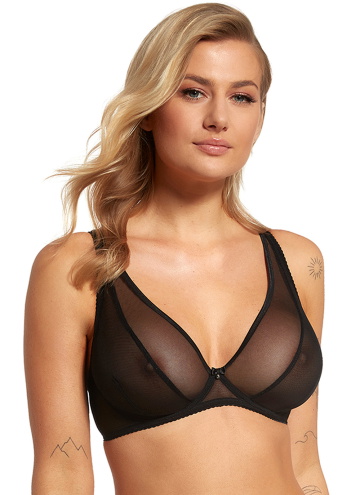 Puha melltartó BRALETTE LUPOLINE 150 fekete