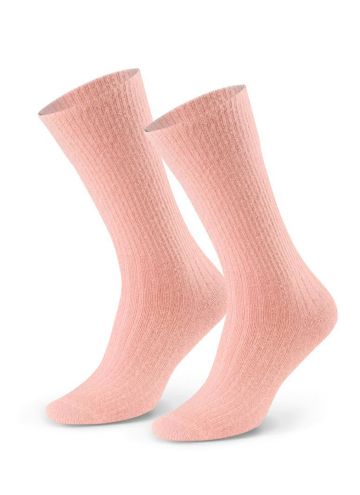 Ponožky s alpacké vlny STEVEN.1044 růžová