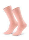 Ponožky s alpacké vlny STEVEN.1044 růžová
