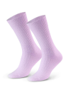 Ponožky s alpacké vlny STEVEN.1044 světle fialová