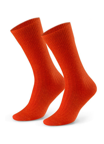 Ponožky s alpacké vlny STEVEN.1044 oranžová