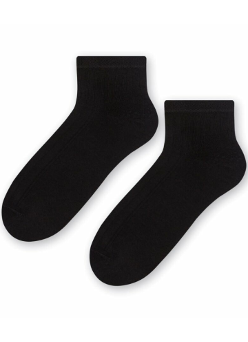 Ponožky STEVEN.1054 černá hladký