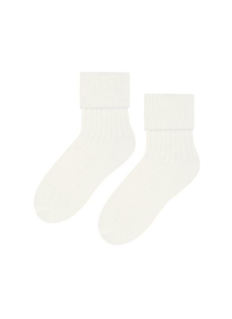 STEVEN Ponožky na spaní ecru