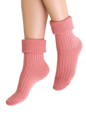 Ponožky na spaní růžové