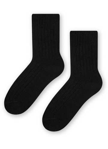 Pánské ponožky vlněné STEVEN černá