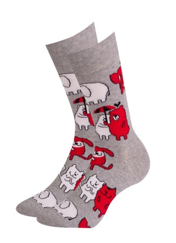 Ponožky WOLA U04.156 Valentýna
