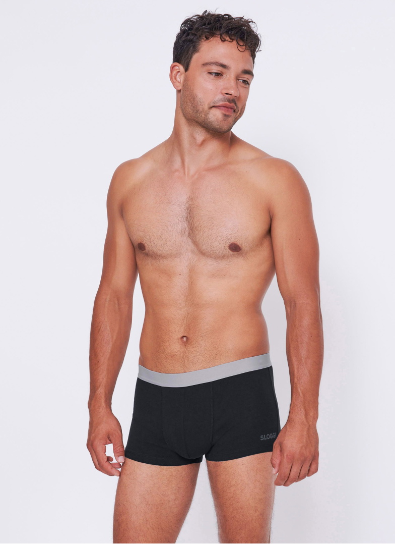 Boxeralsó SLOGGI MEN GO ABC 2.0 HIPSTER 2P BLACK