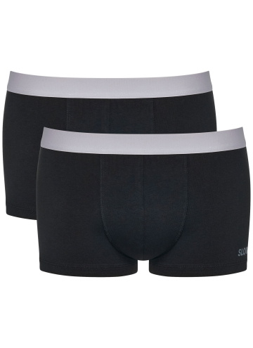 Boxeralsó SLOGGI MEN GO ABC 2.0 HIPSTER 2P BLACK