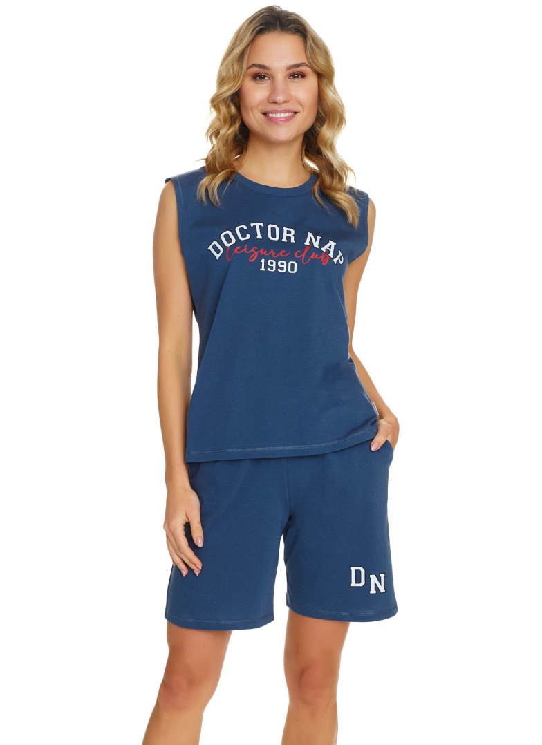 Pijama dama DOCTOR NAP PM.5371.DEEP BLUE