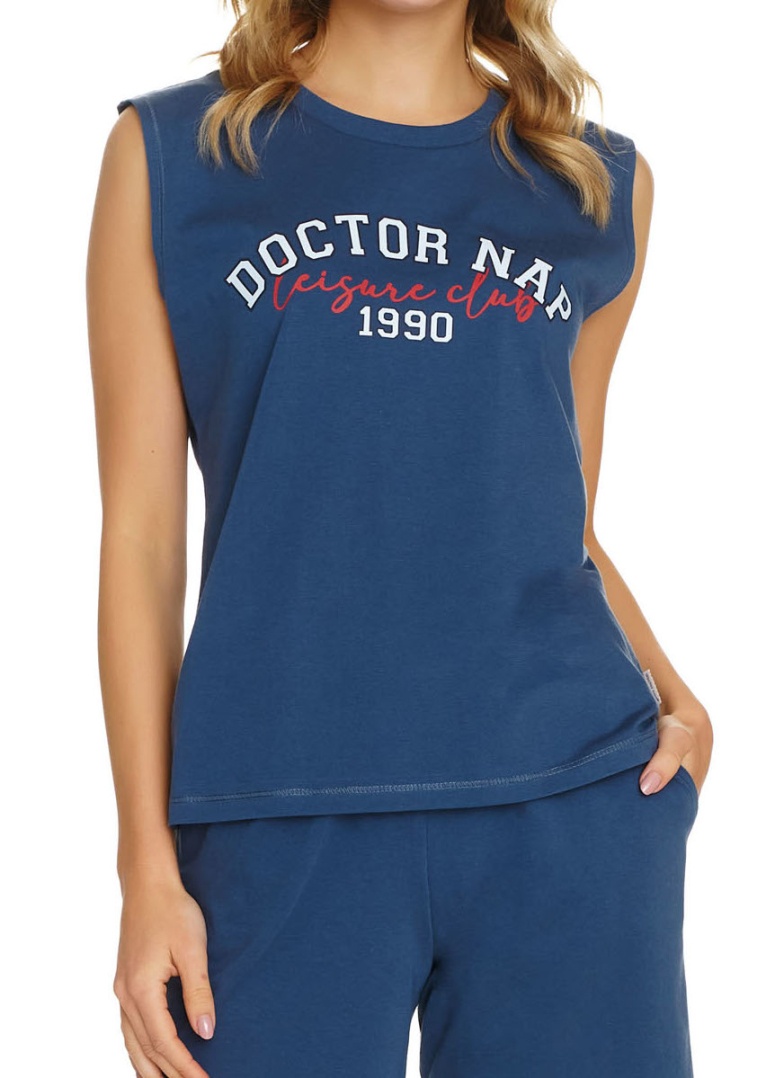 Piżama damska Doctor Nap PM.5371 DEEP BLUE