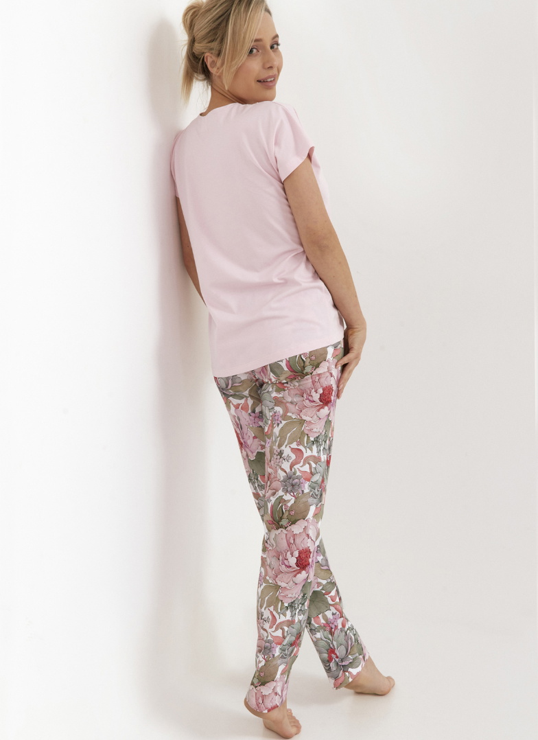 Pijama dama CANA.1255 roz deschis-ponie