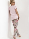 Pijama dama CANA.1255 roz deschis-ponie