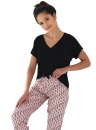 Pijama dama SENSIS.1399 negru