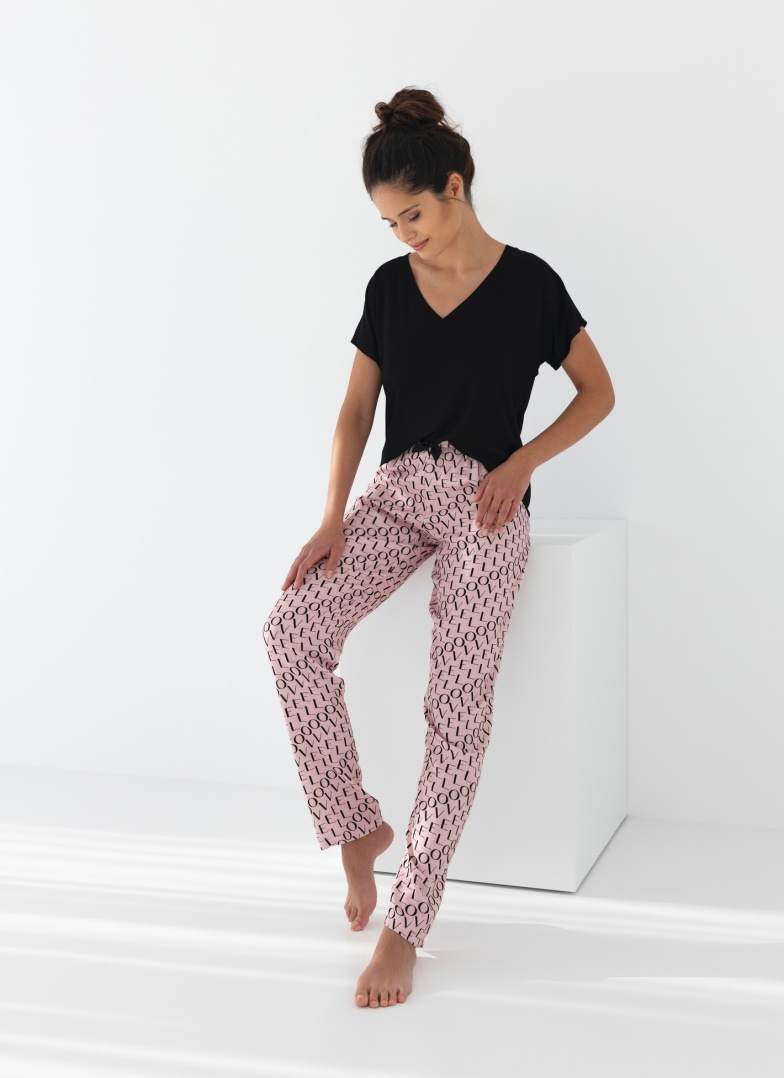 Pijama dama SENSIS.1399 negru