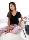 Pijama dama SENSIS.1399 negru