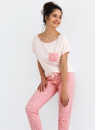 Pijama dama SENSIS.1402 roz deschis