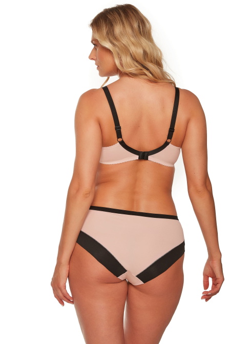 Sutien semi-rigid GAIA.1222 negru perlat