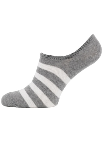 Nízké ponožky ITALIAN FASHION S170P BARI melanž/bílá