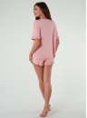 Piżama damska Italian Fashion STYL kr.kr. róż pudrowy