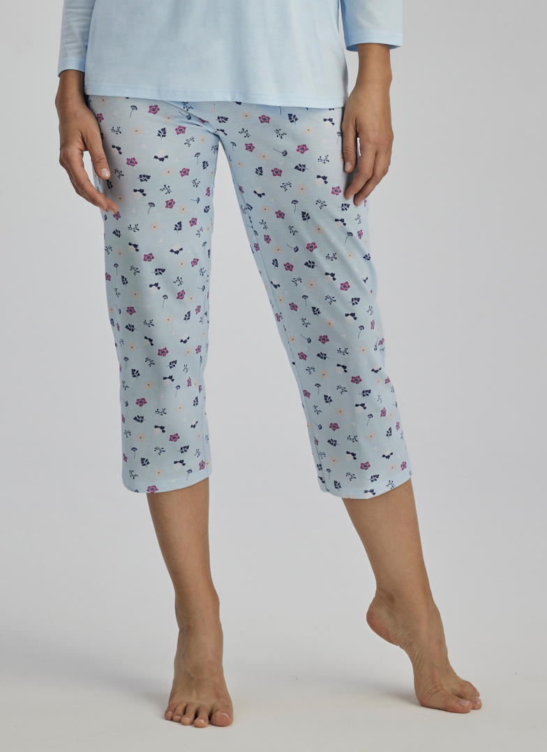 Pijama dama WADIMA.1039 albastru deschis