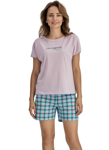 Dámské pyžamo WADIMA.1356 fialová