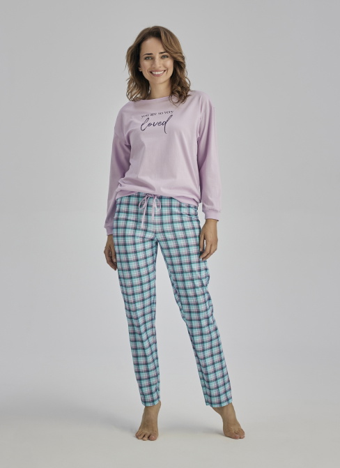 Pijama dama WADIMA.1359 violet