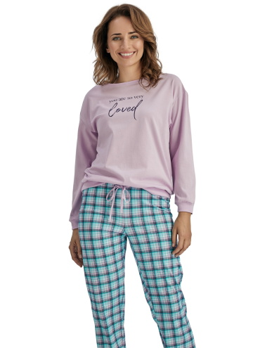 Dámské pyžamo WADIMA.1359 fialová