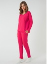 Pantaloni dama ITALIAN FASHION STELLA lung fucsia