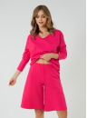 Pantaloni culottes ITALIAN FASHION MADRI 1/2 fucsia