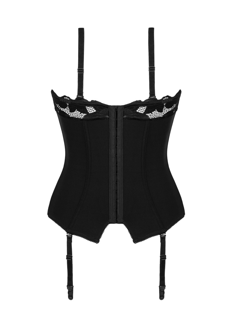 Corset OBSESSIVE EDITYA negru