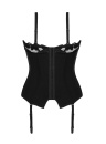 Corset OBSESSIVE EDITYA negru