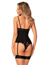 Corset OBSESSIVE EDITYA negru